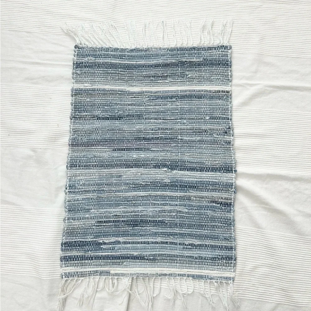 Denim Chindi Style Rug - Picture 6 of 8